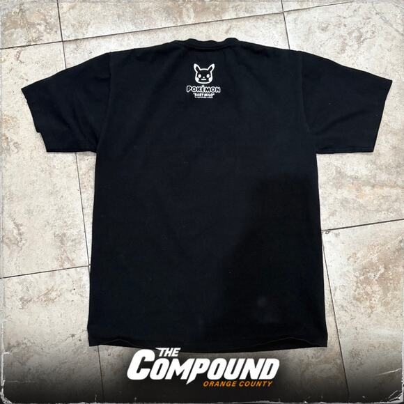 BAPE - SS21 Baby Milo x Pokemon Ape Head #11 Tee - Medium - Black - Used - Picture 7 of 9